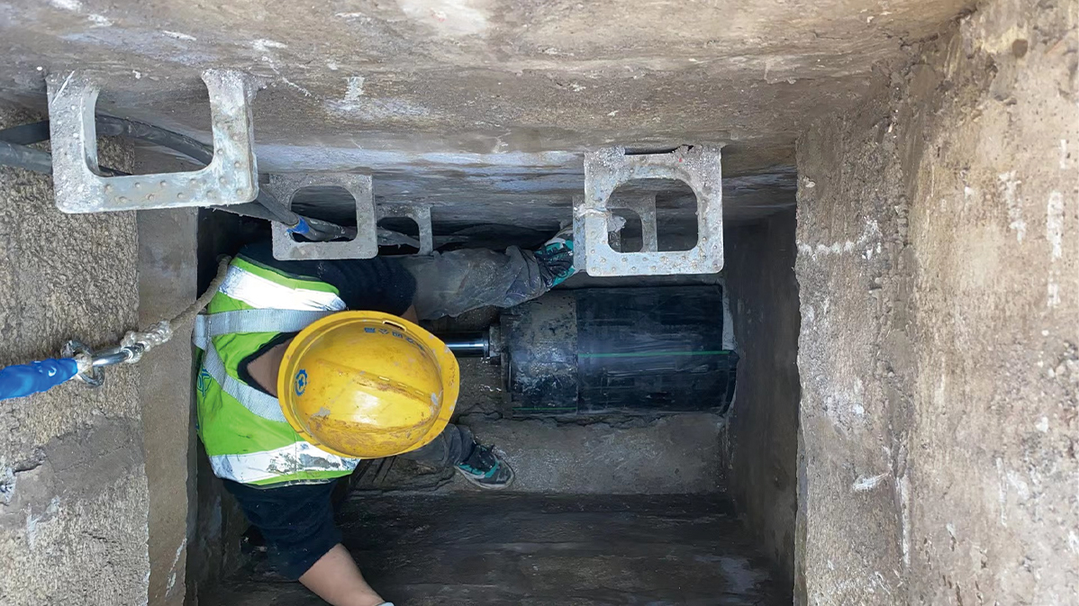 新城街道HDPE短管内衬法